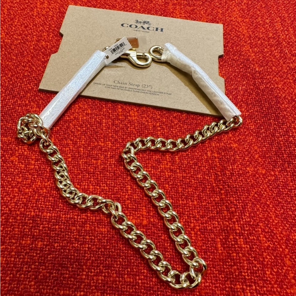 ❤️❤️❤️NWT Coach shoulder bag chain strap (23")❤️❤️❤️ - Picture 3 of 8